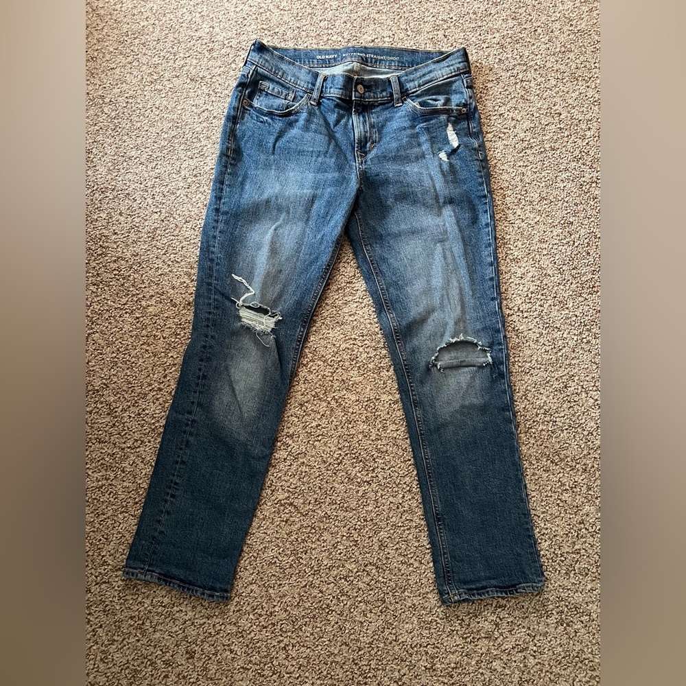 Old Navy Boyfriend Straight Jeans
